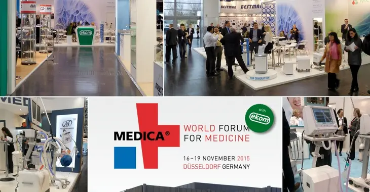 This year Medica - great success for EKOM team